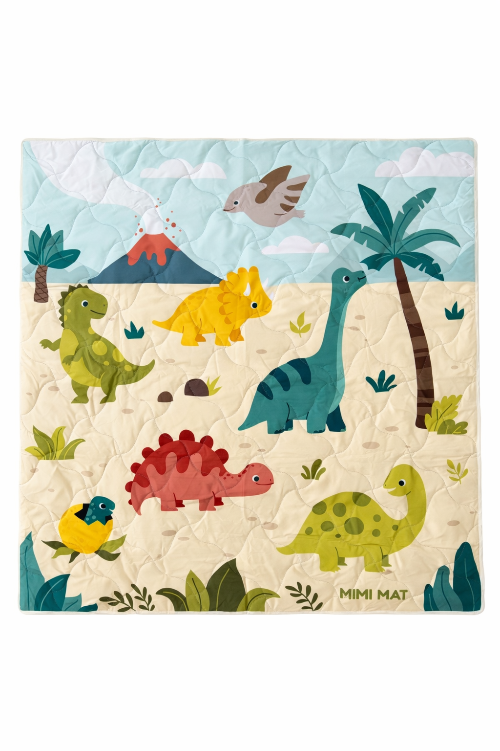 Развивающий коврик MIMI MAT Dino 145х145 см (36692258)