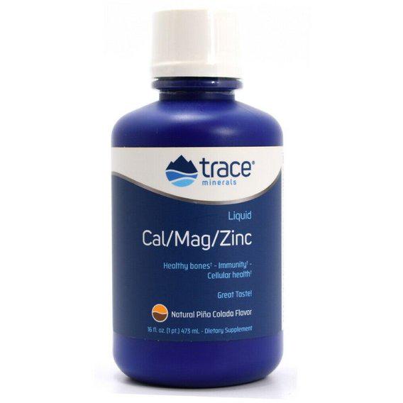 Мультиминеральный комплекс Trace Minerals Liquid Cal Mag Zinc 16 ун. 473 мл Pina Colada (TMR-00043) Мультиминеральный комплекс Trace Minerals Liquid Cal Mag Zinc 16 ун. 473 мл Pina Colada (TMR-00043)