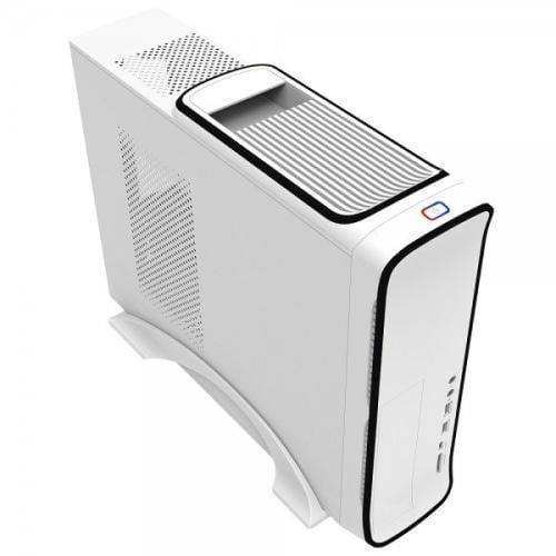Корпус GameMax ST-610W белый, 300 Вт, Micro ATX / Mini ITX, 2xUSB 2.0, 1x80 мм
