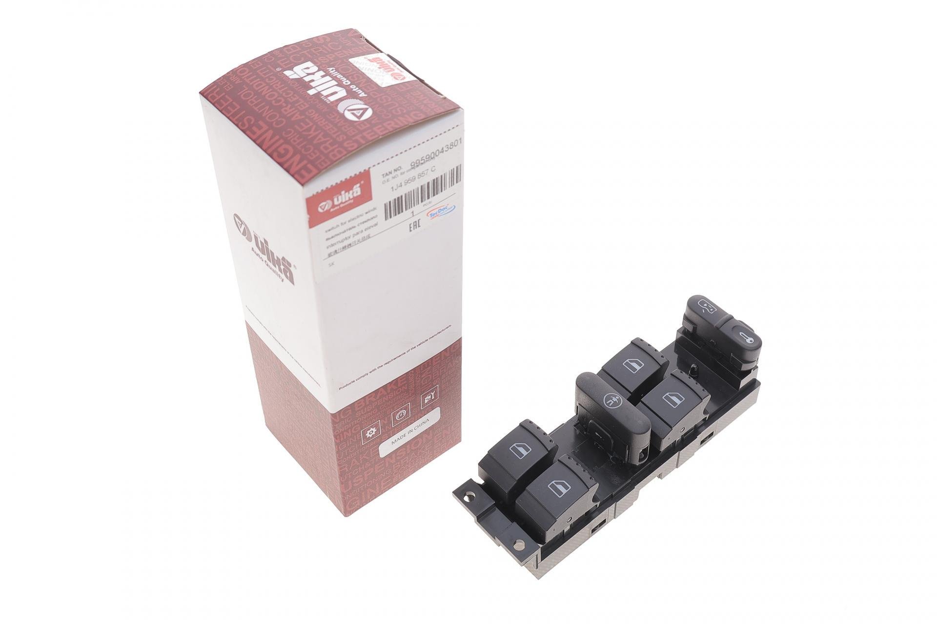 Кнопка склопідіймача Vika Skoda Fabia/Octavia 99-10 -99590043801