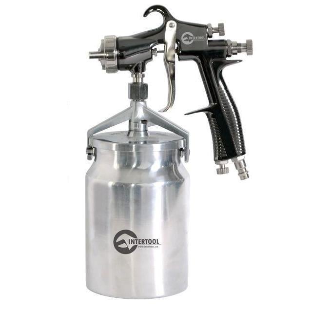 Краскопульт пневматический Intertool PT-0140 HP 18 мм 1000 мл 5 бар (9087385)