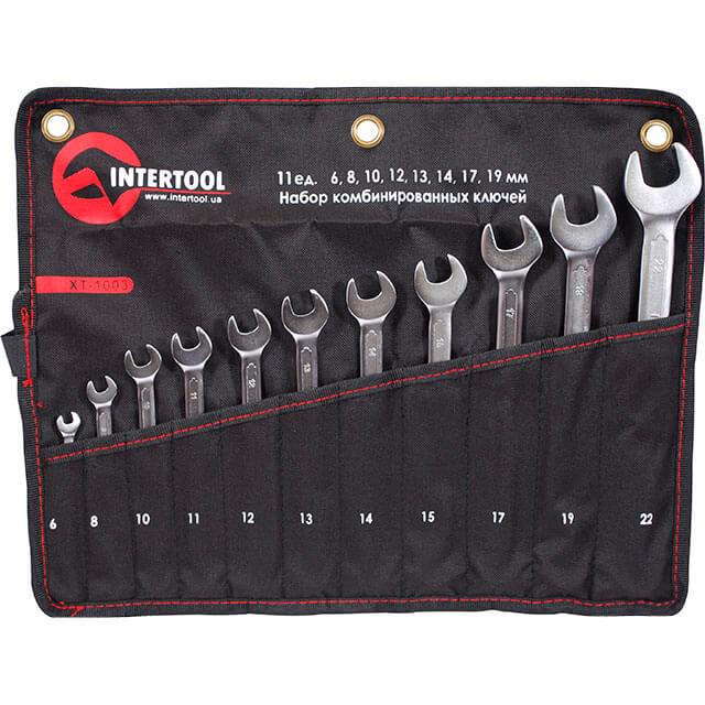 Набор комбинированных ключей Intertool XT-1003 11 шт. (9395254)