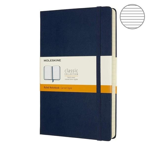 Блокнот Moleskine Classic Expanded середній Синій (QP060EXPB20) - фото 2