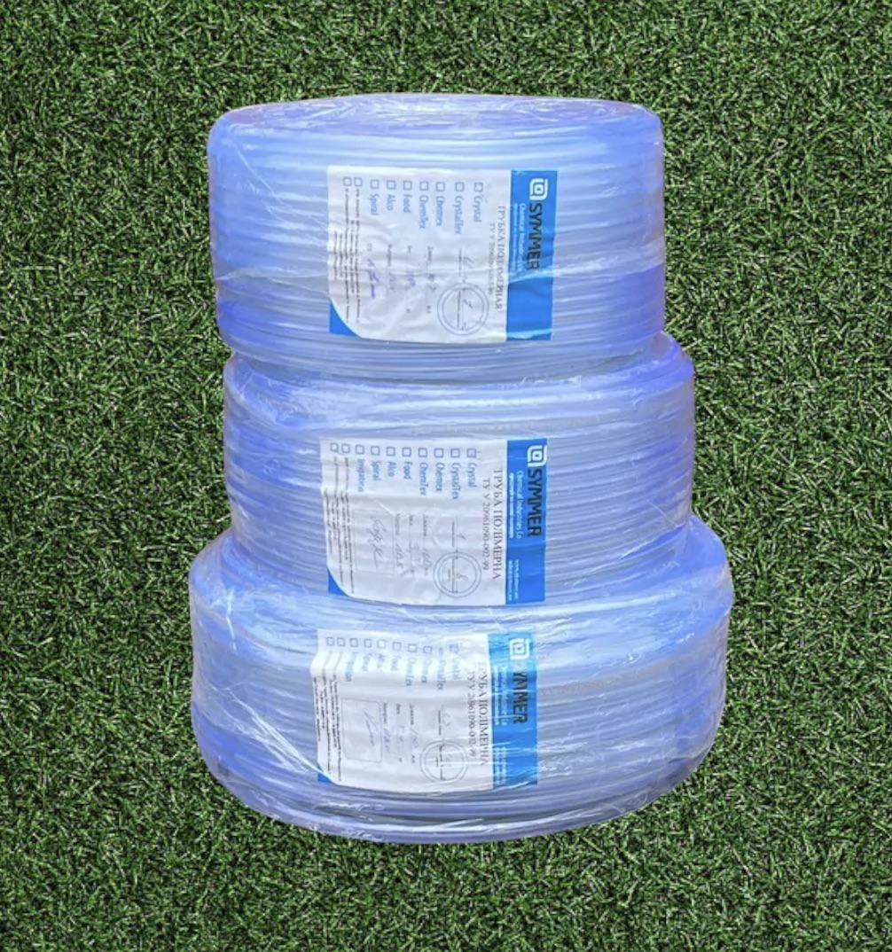 Шланг пищевой Crystal-Symmer высокого давления ПВХ 12х1,5 мм 100 м - фото 7 Шланг пищевой Crystal-Symmer высокого давления ПВХ 12х1,5 мм 100 м - фото 7