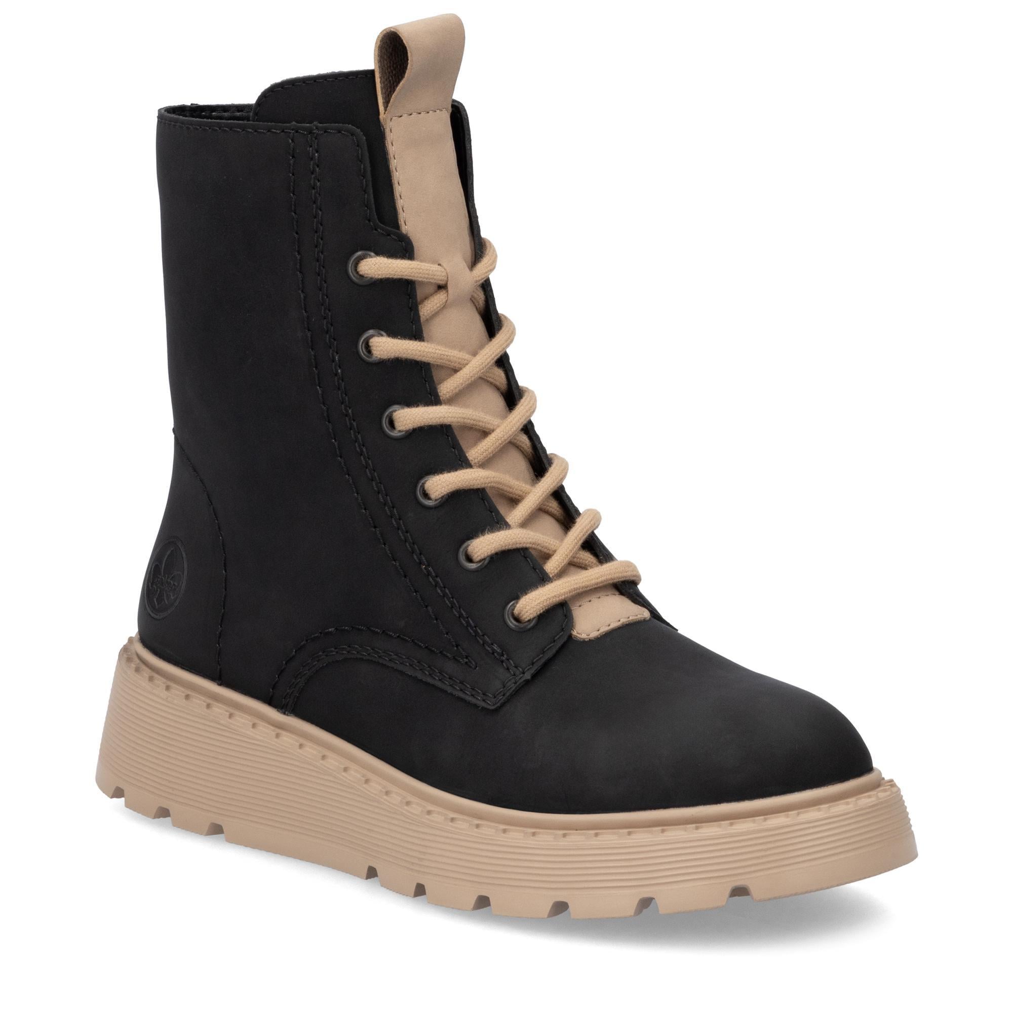 Ботинки женские зимние RIEKER повседневные р. 38 Черный (013830-38)