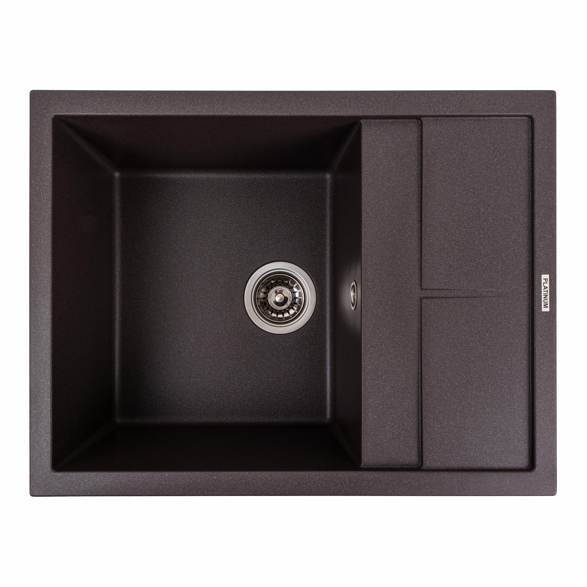 Мойка кухонная Platinum PLS-A40723 прямоугольная гранитная 650x500 мм Коричневый (215388) Мойка кухонная Platinum PLS-A40723 прямоугольная гранитная 650x500 мм Коричневый (215388)