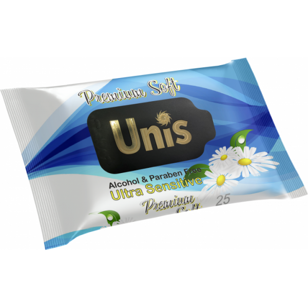 Влажные универсальные салфетки Unis Антибактериальные для всей семьи с экстрактом ромашки 25 шт. (331857) Влажные универсальные салфетки Unis Антибактериальные для всей семьи с экстрактом ромашки 25 шт. (331857)
