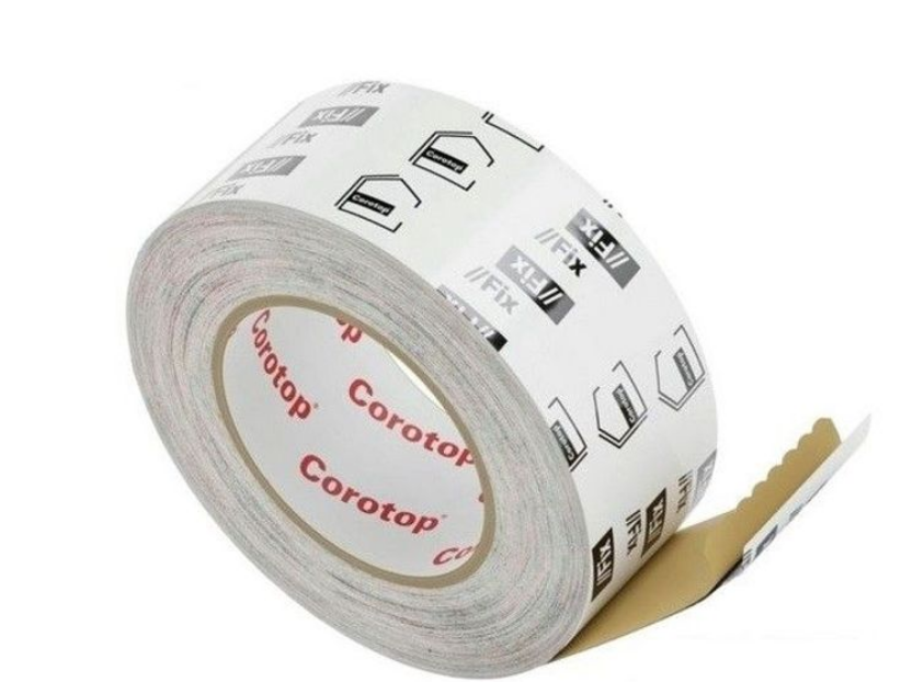 Лента монтажная односторонняя Corotop Fix для мембран и ремонта 50 мм 25 м