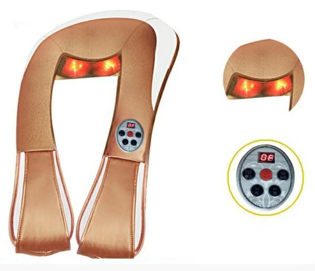 Масажер для шиї та спини Р1С ударний (1035) - фото 3 Масажер для шиї та спини Р1С ударний (1035) - фото 3