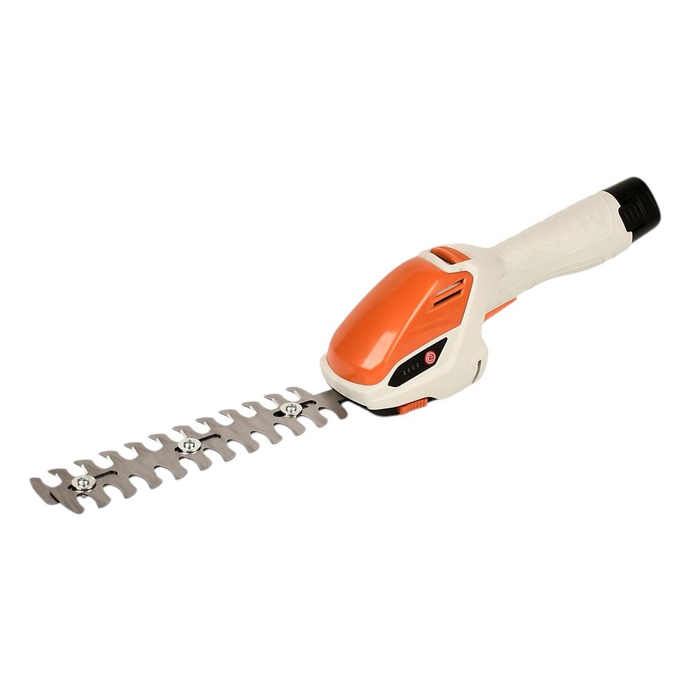 Триммер аккумуляторный SL SL-0121 37х8х4 см 12V с 2 насадками Белый с оранжевым (R97847)