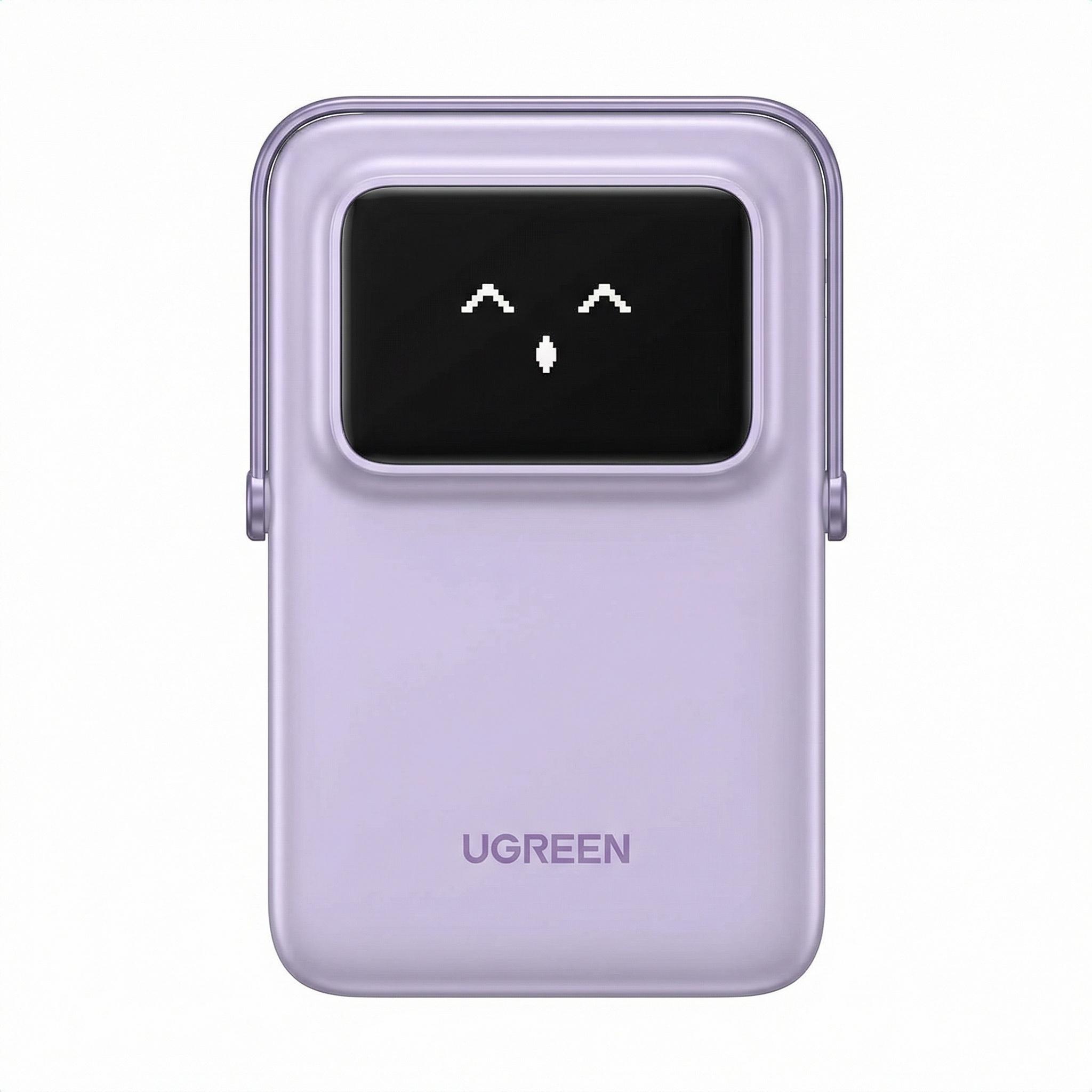 Повербанк магнітний UGREEN PB571 5000 mAh MagSafe Фіолетовий (35606)