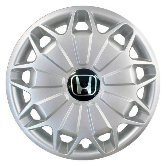 Автомобильные колпаки SKS 338 R15 с логотипом Honda 4 шт. Серебристый