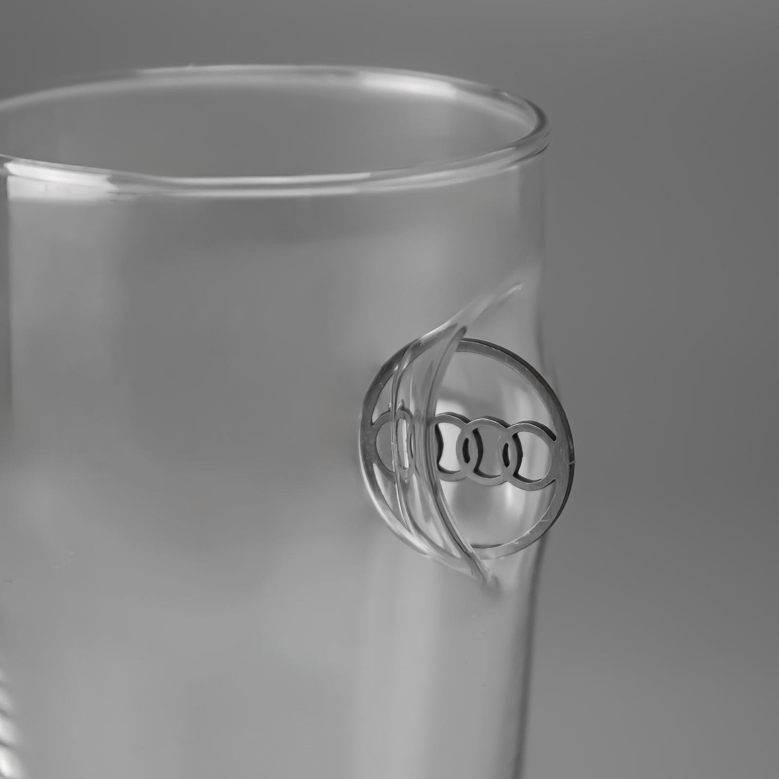 Бокал для пива с автомобильной вставкой Audi VSKLO 500 мл (19483973) - фото 2 Бокал для пива с автомобильной вставкой Audi VSKLO 500 мл (19483973) - фото 2