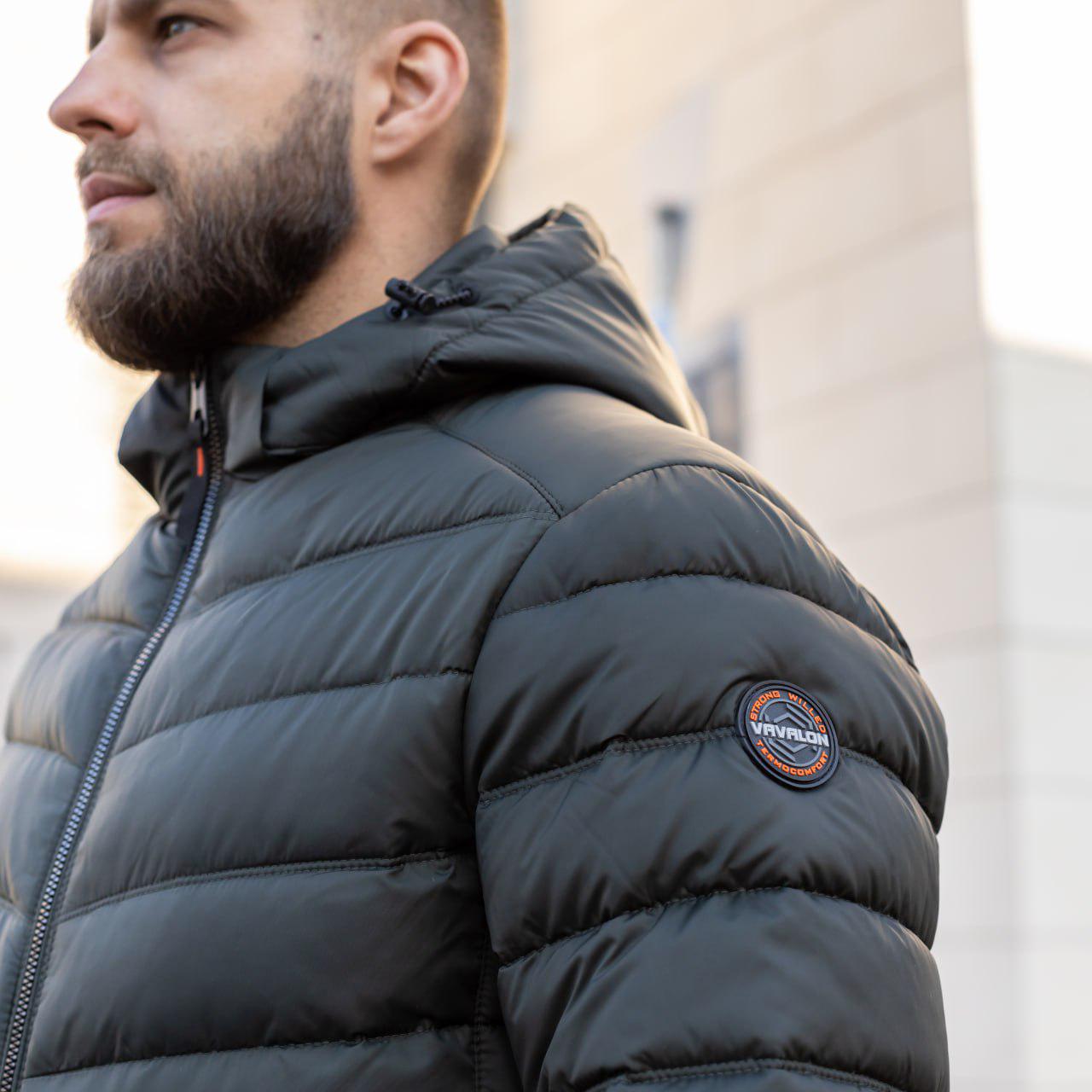 Куртка мужская зимняя Vavalon 932-V р. 50 Хаки (29126275) - фото 7