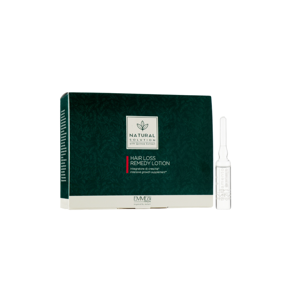 Ампули контроль втрати волосся Emmebi Italia Natural Solution Hair Loss Remedy Lotion 12x6 мл (10720)