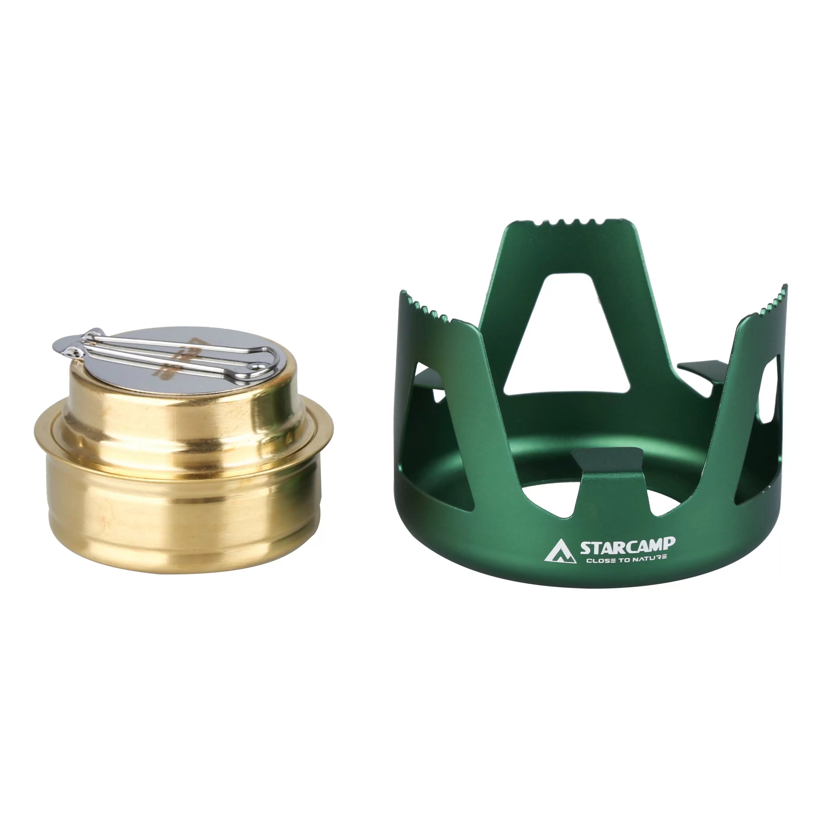 Спиртовий пальник Starcamp HX-AS01 Green (SC127) - фото 3 Спиртовий пальник Starcamp HX-AS01 Green (SC127) - фото 3