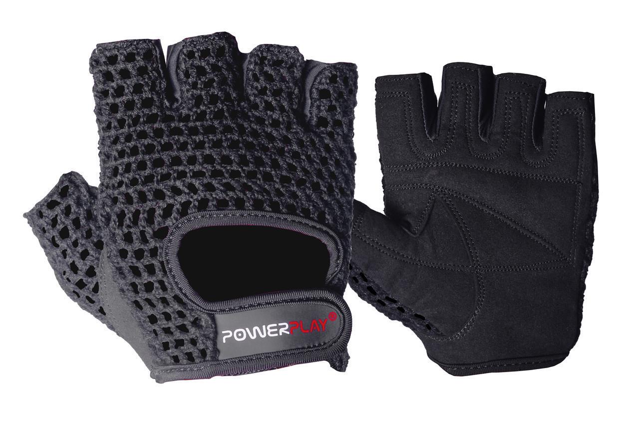 Перчатки для фитнеса PowerPlay 1953 L Black (21462745)