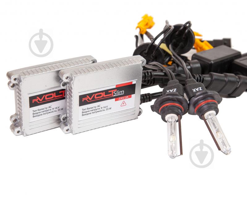 Комплект ксенона rVolt slim 35W 9-16V Zax ceramic HB3 (9005) 8000K