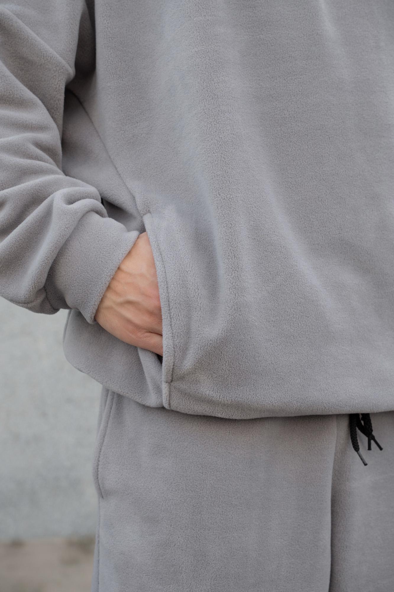 Худи Оверсайз с капюшоном Without Brand Soprano Gray (8055982) - фото 6 Худи Оверсайз с капюшоном Without Brand Soprano Gray (8055982) - фото 6