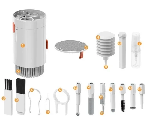 Набор чистящий для гаджетов 20в1 (Q20) - фото 2