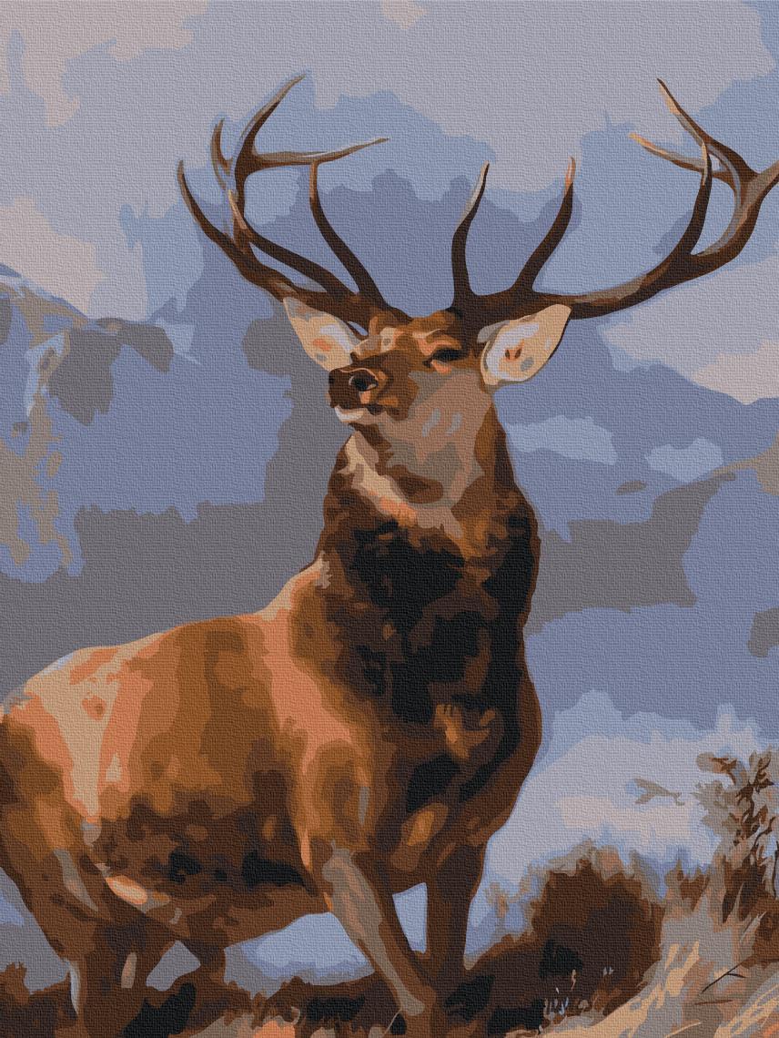 Картина по номерам Brushme Олень 30x40 см (RBS51433) Картина по номерам Brushme Олень 30x40 см (RBS51433)