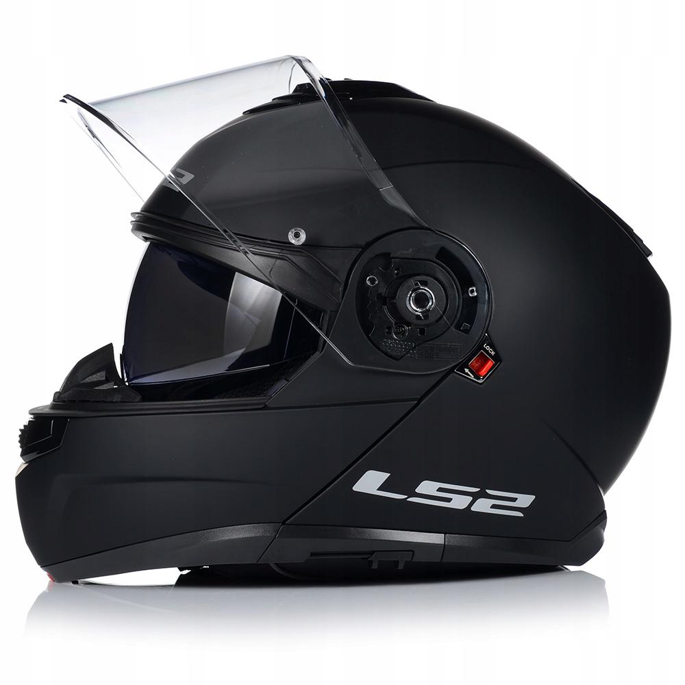 Мотошлем LS2 FF908 Strobe II Solid ECE 22.06 2XL Matt Black (29189) - фото 8