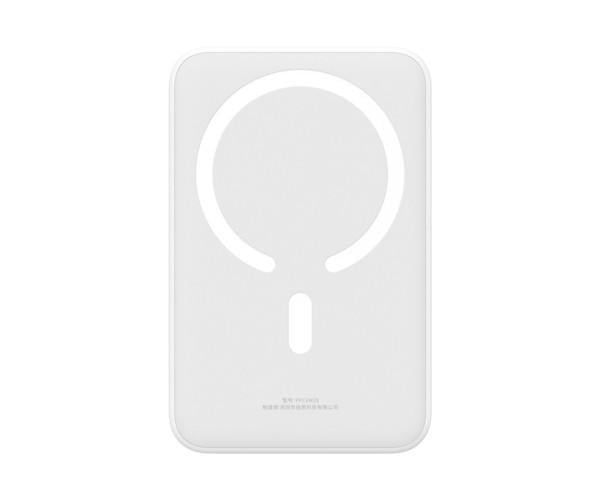 Батарея портативная мобильная Baseus Magnetic Mini Wireless Fast Charge 20000mAh 20W White (PPCX150002)