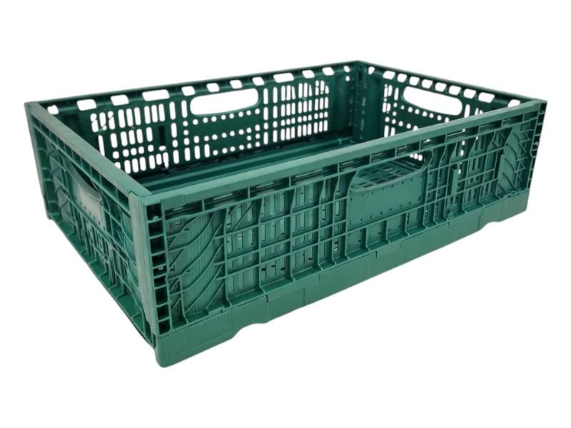 Ящик пластиковый складной ORTUS 600х400180 мм Зеленый (34986873)