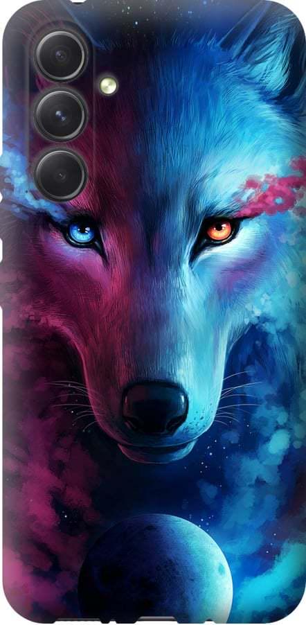 Чехол на Samsung Galaxy A54 A546E Арт-волк (3999u-2935-42517)