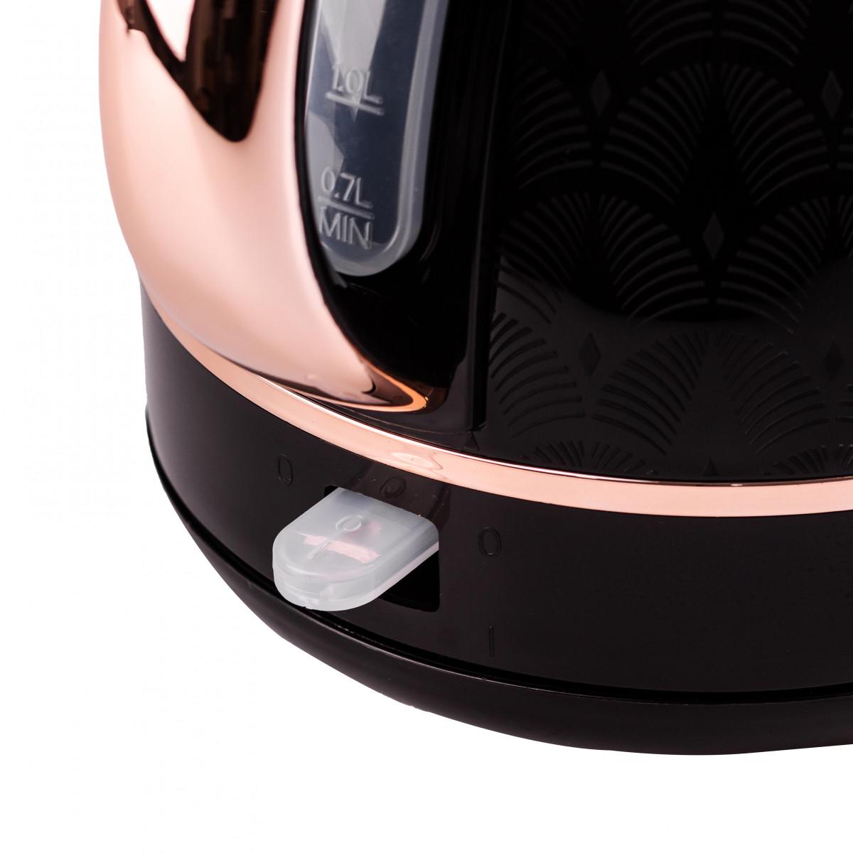 Электрочайник Sokany SK1030B бесшумный 1,7 л Черный (2796) - фото 7