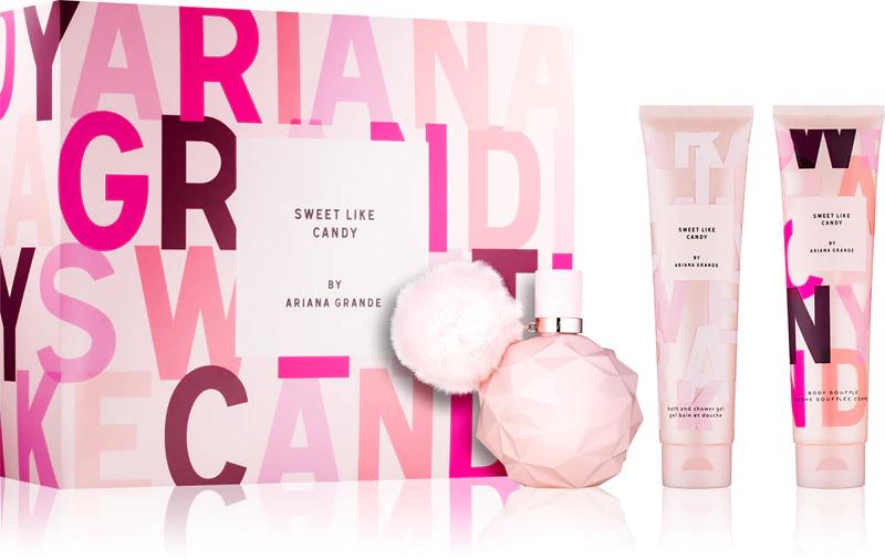 Подарочный набор для женщин Ariana Grande Sweet Like Candy 100 мл/b/lot 100 мл/sh/gel 100 мл (383675)