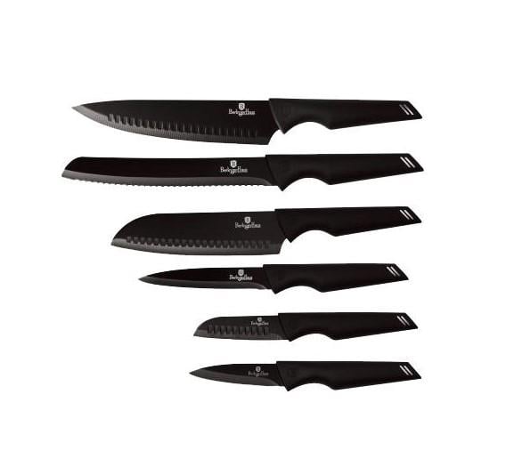 Набір ножів Berlinger Haus Black Silver Collection 7