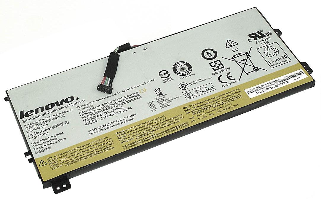 Аккумулятор для ноутбука Lenovo L13M4P61 Flex 2 Pro-15 7,4 V 6200 mAh (058539)