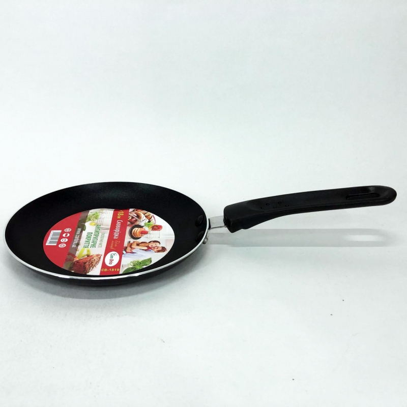 Сковорода Con Brio СВ-1819 для млинців індукційне дно 18 см (tf5159) - фото 11 Сковорода Con Brio СВ-1819 для млинців індукційне дно 18 см (tf5159) - фото 11