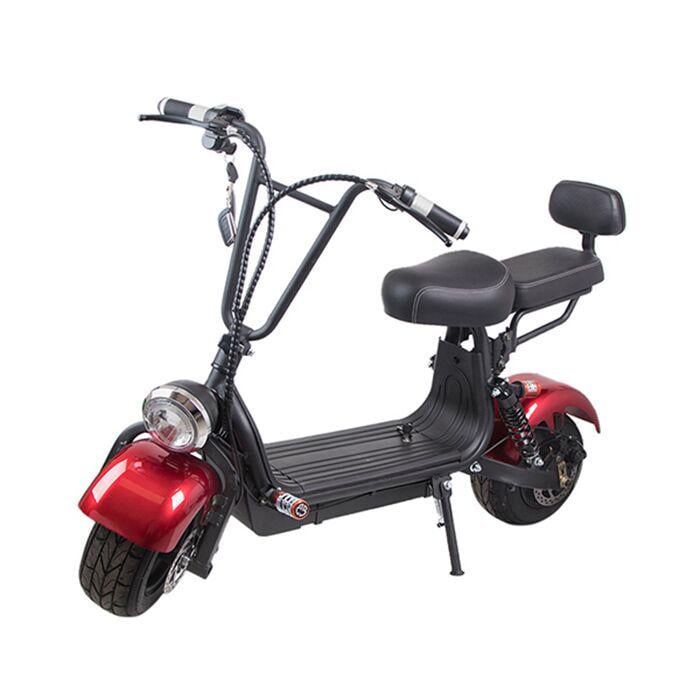 Електроскутер Citycoco Light 1000W 48V12Ah Red