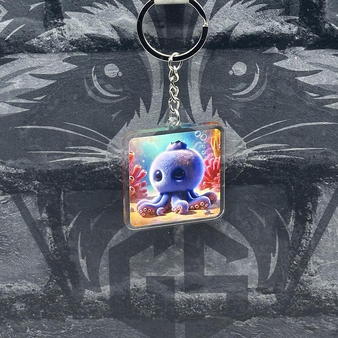 Брелок акриловый Blueberrinni Octopussini (2650658529)