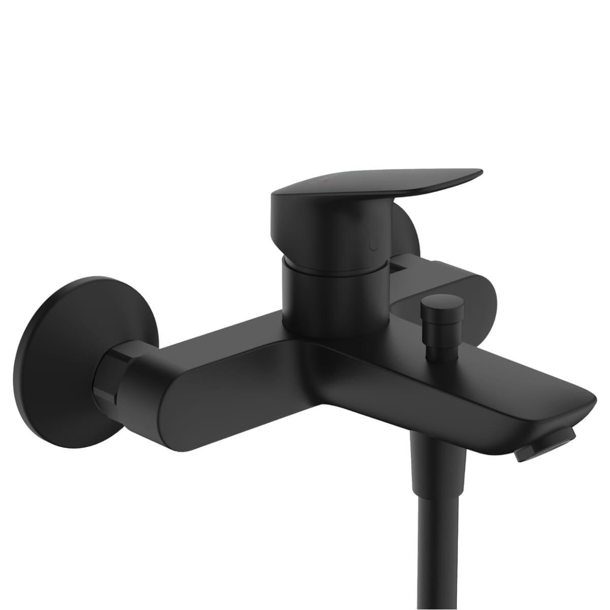 Смеситель для ванны Hansgrohe Logis однорычажный Черный матовый (71400670)