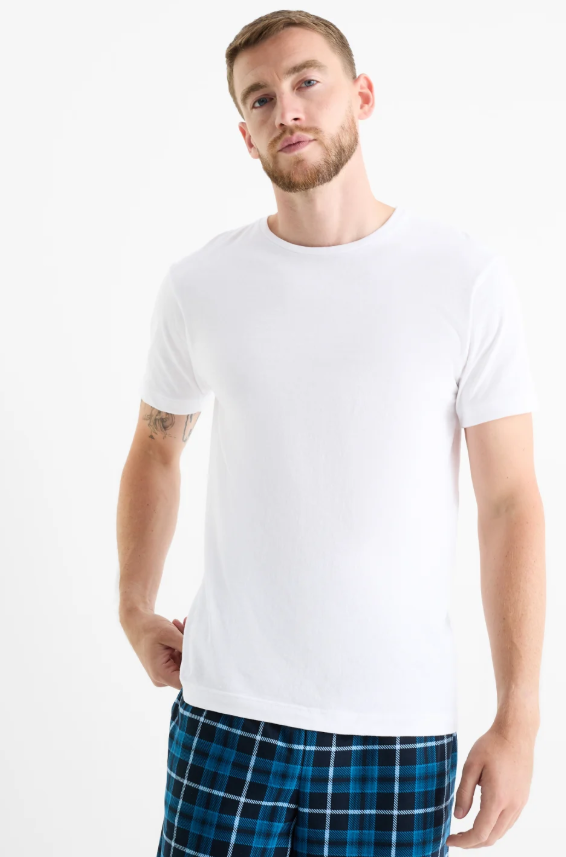 Футболка мужская C&A men 3XL Белый (567896564)