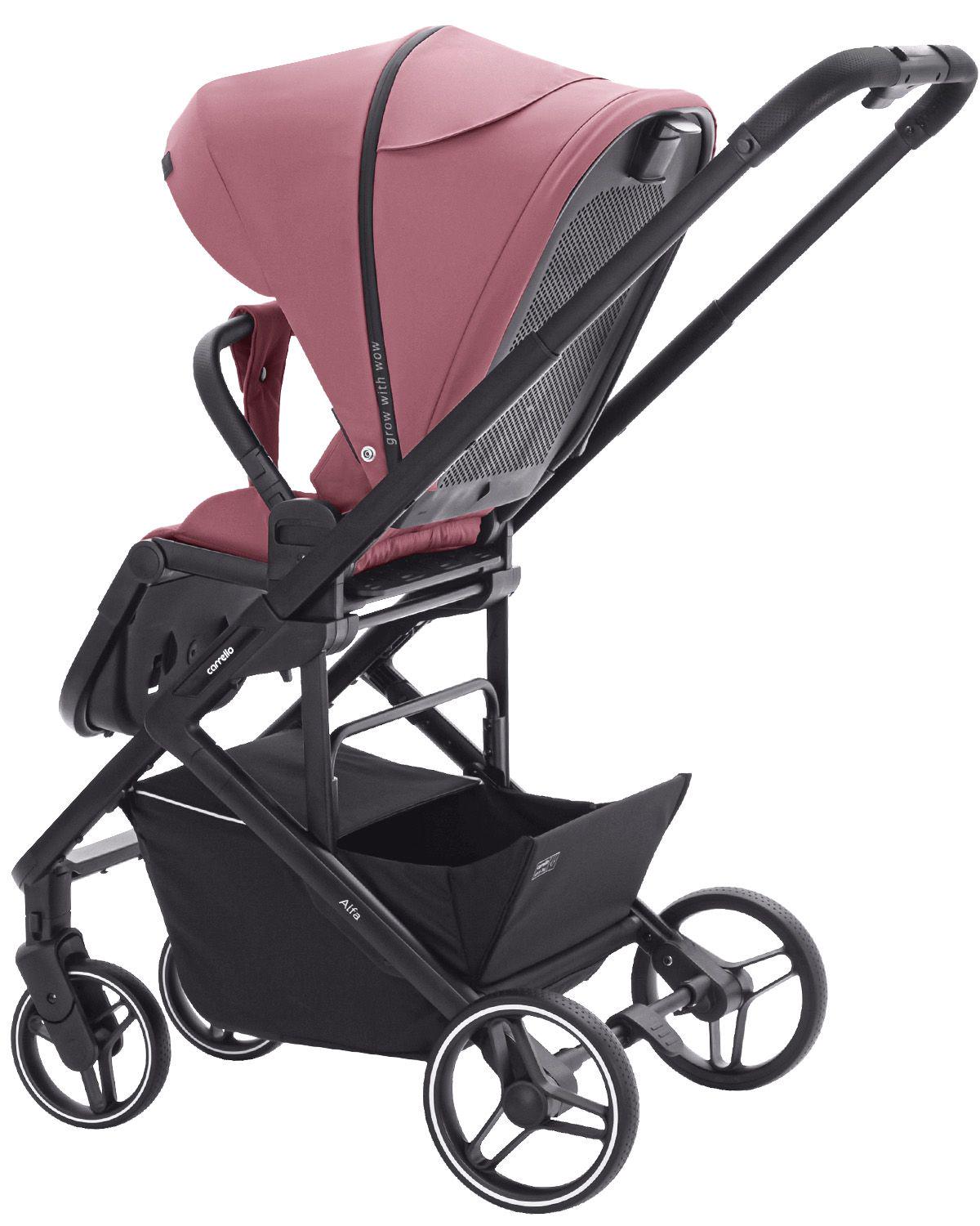 Коляска прогулочная CARRELLO Alfa CRL-5508 Rouge Pink - фото 3