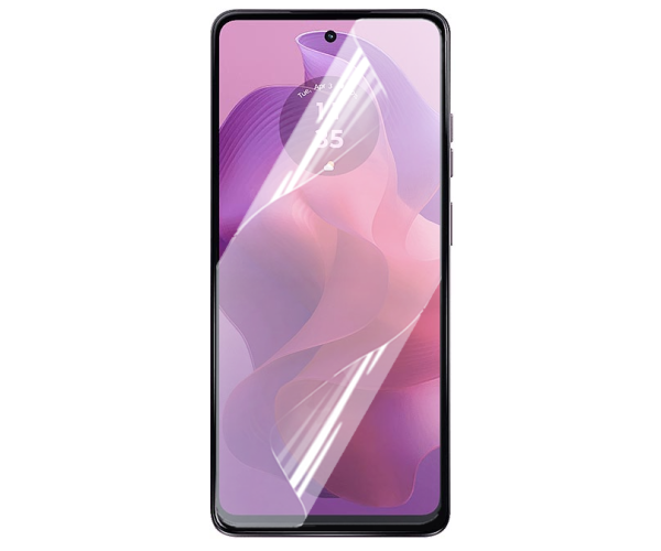 Противоударная гидрогелевая пленка Hydrogel Film для Motorola Moto G24 / G24 Power, Transparent
