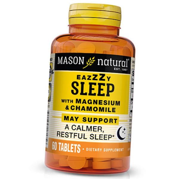 Комплекс для сну Mason Natural Eazzzy sleep з магнієм та ромашкою 60 таблеток (000021098)
