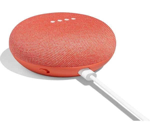 Колонка Google Home Mini Coral - фото 2