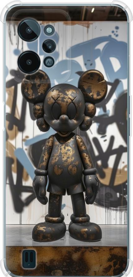 Чехол на Realme C31 Bronze kaws v2 (6098sp-2593-42517)