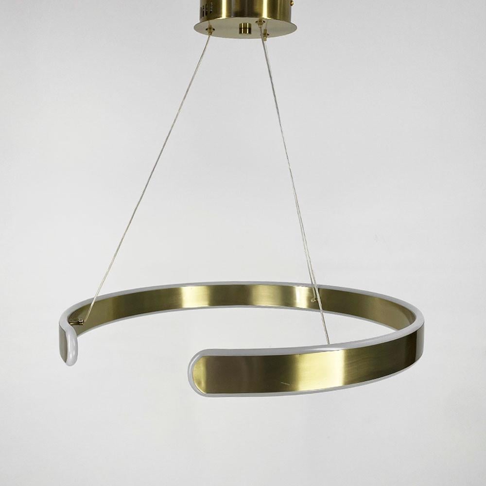 Люстра подвесная Spiral Rings Ø 60 см Латунь (A247-600 AB)