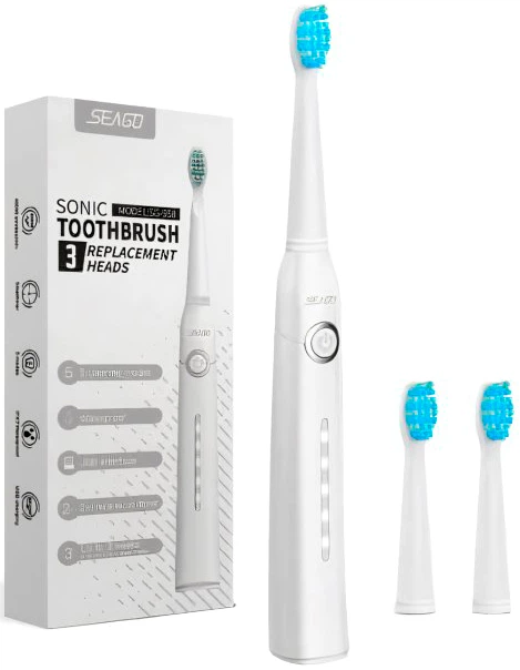 Электрическая зубная щетка SeaGo SG958 White (1937218517)