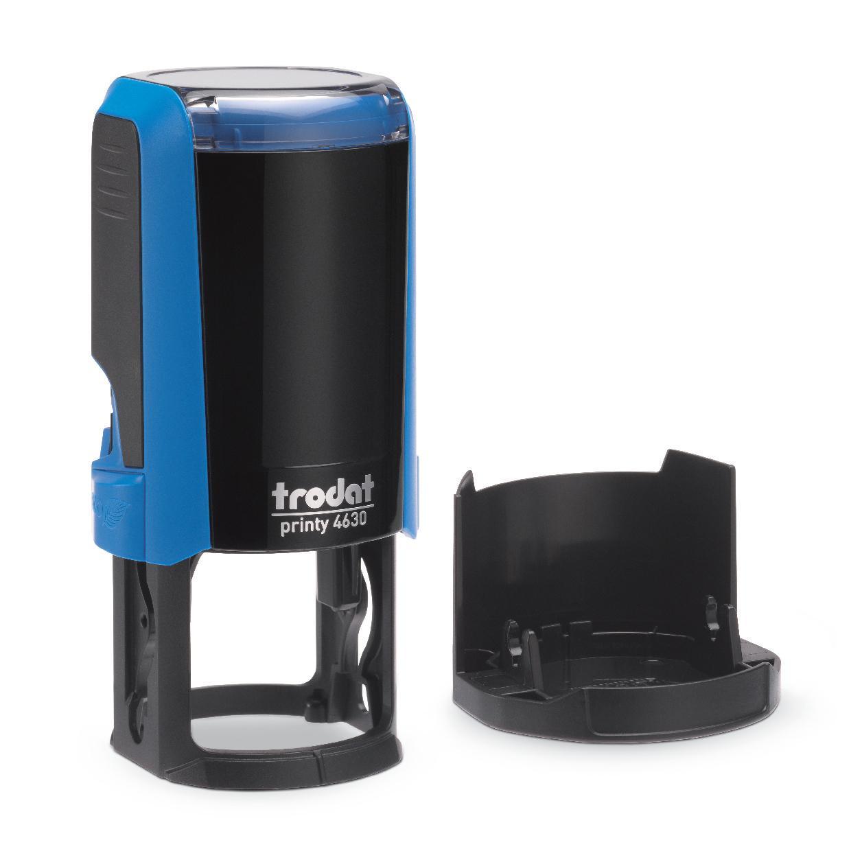 Оснащение к печати Trodat 4630 d 30 мм с защитным колпачком Синий (4630 Синий)