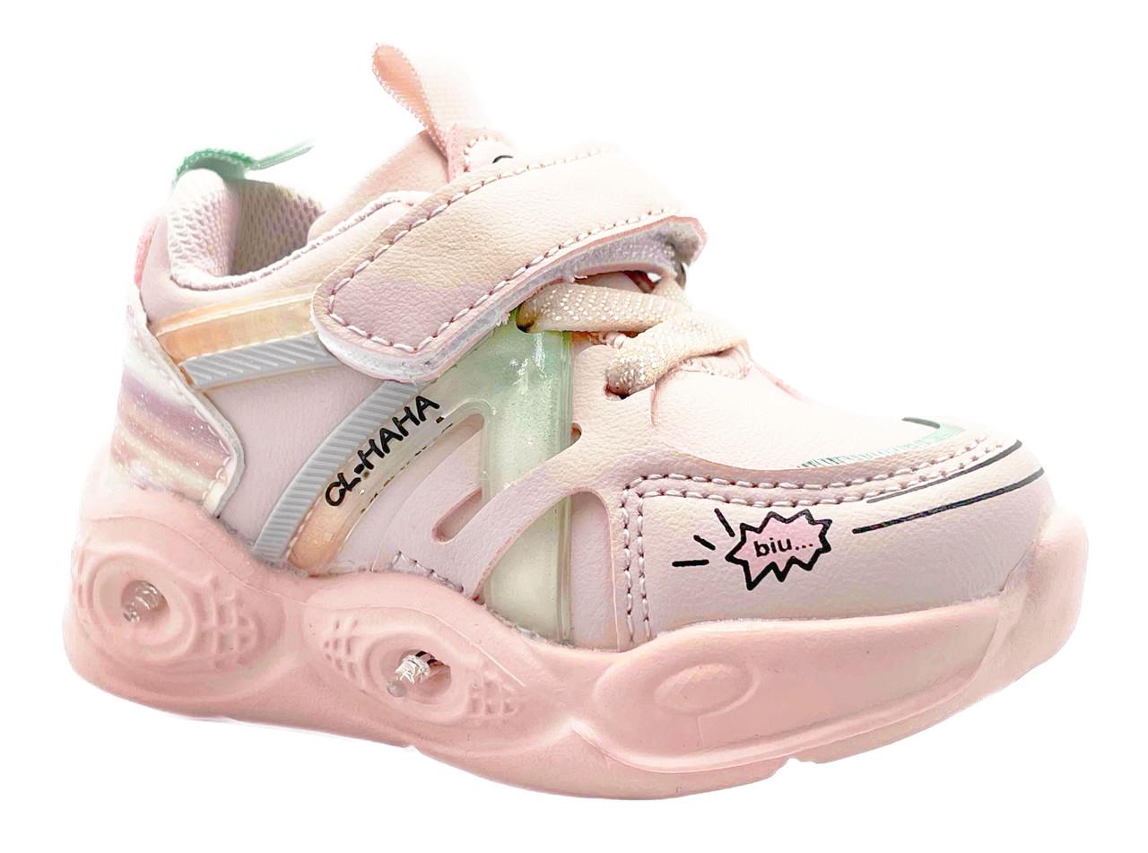 Кросівки для дівчаток W.niko C1084/19 р. 19 Рожевий - фото 3 Кросівки для дівчаток W.niko C1084/19 р. 19 Рожевий - фото 3