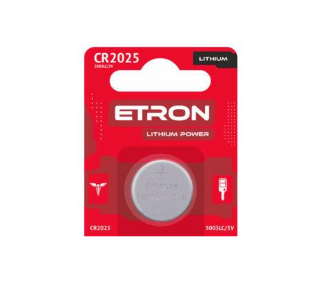 Батарейка литиевая ETRON СR2025 3V (29924235)