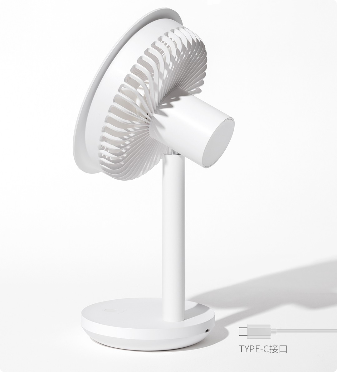 Портативний вентилятор Solove Stand Fan F5 White - фото 2