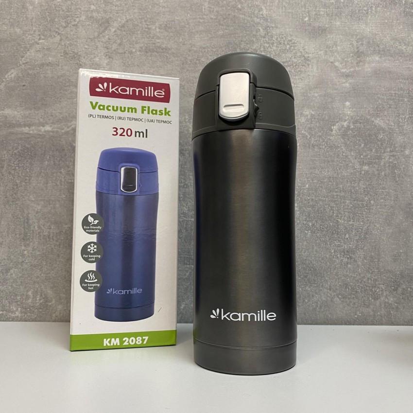 Термос Kamille КМ-2087 из нержавеющей стали 320 мл Серый (1931794548)